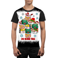 Oh Sushi Tree Funny Japanese Food Merry Christmas Xmas T Shirt Graphic T-shirt | Artistshot