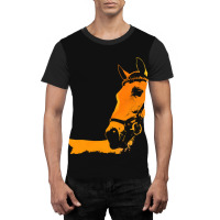 Trending Horse Silhouette Horse Illustration Colorful Graphic T-shirt | Artistshot