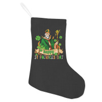 Happy St Patricks Day With St Patricks Holiday Stocking | Artistshot