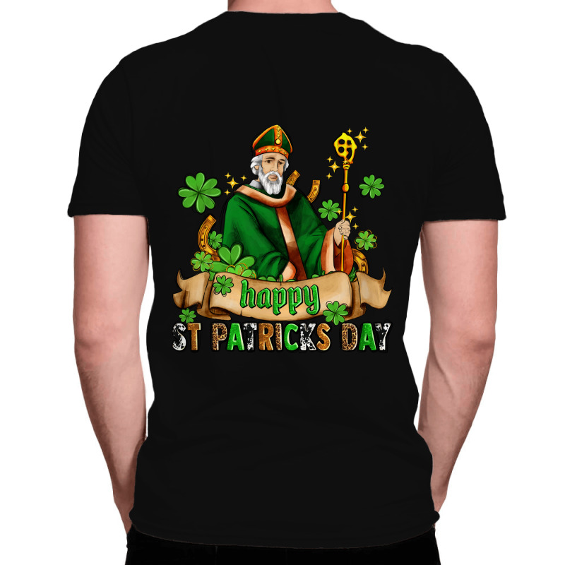 Happy St Patricks Day With St Patricks All Over Men's T-shirt | Artistshot