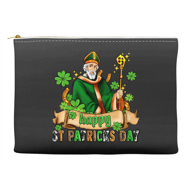 Happy St Patricks Day With St Patricks Accessory Pouches | Artistshot