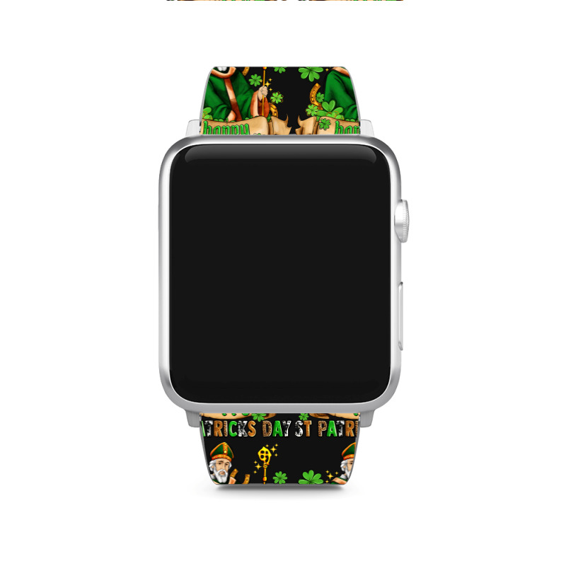 Happy St Patricks Day With St Patricks Apple Watch Band | Artistshot