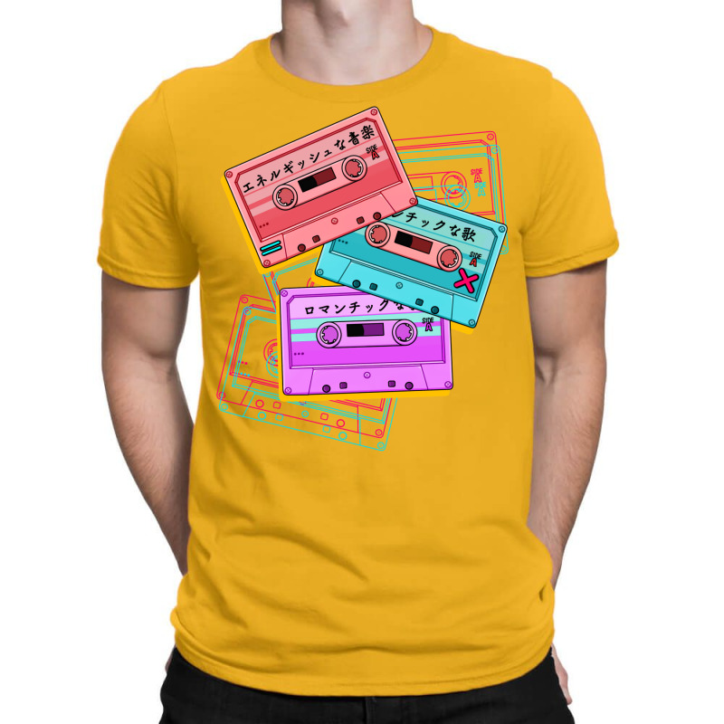 Japanese Version The Cute Set Of Retro Mixtapes (80s T-shirt | Artistshot