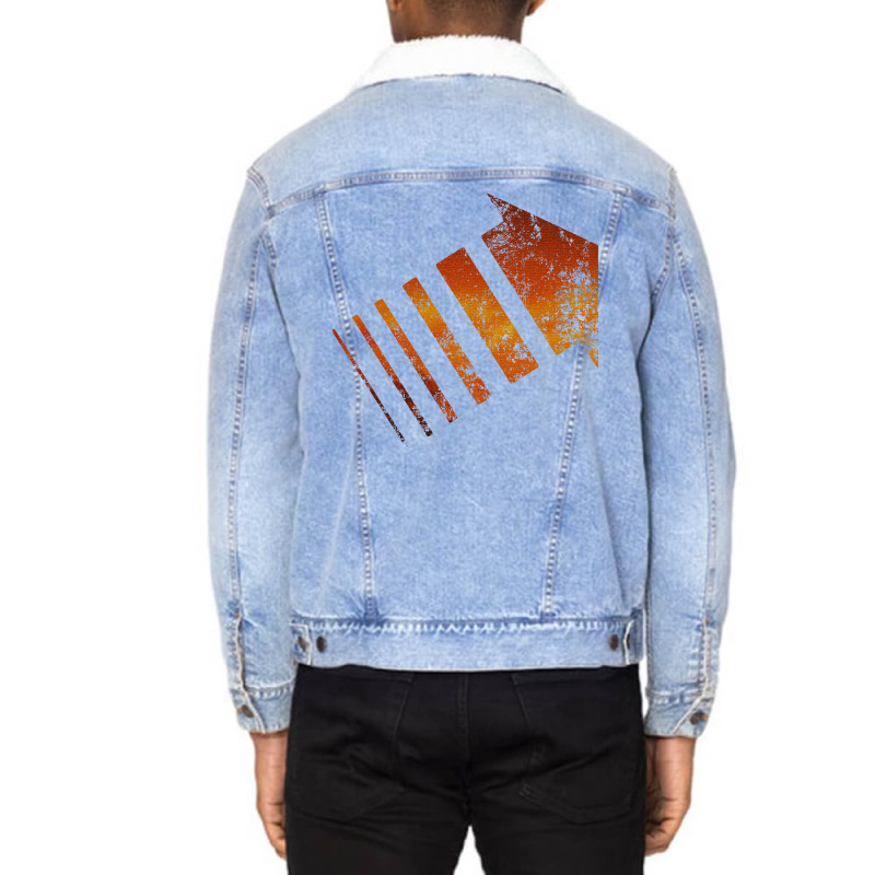 David Legion Arrow Unisex Sherpa-lined Denim Jacket | Artistshot