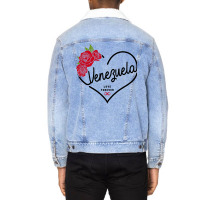 Venezuela Love Forever Unisex Sherpa-lined Denim Jacket | Artistshot