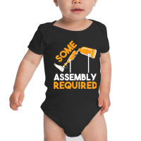 Prosthetic Leg Amputation Survivor Some Assembly Required T Shirt Baby Bodysuit | Artistshot