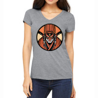 Retro Japanese Samurai Warrior Monster Grunge Vintage Gift T Shirt Women's V-neck T-shirt | Artistshot