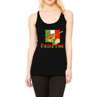 Fiesta Time Taco, Sombrero, Guitar T-shirt Racerback Tank | Artistshot