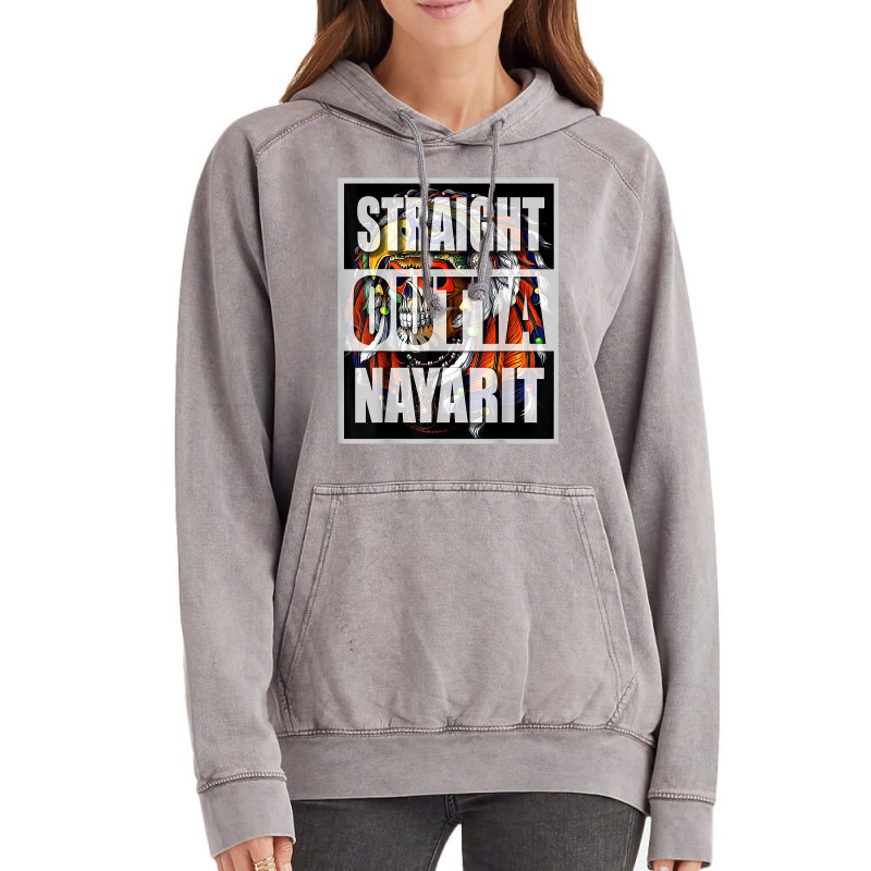 Straight Outta Nayarit Mexico Apache T Shirt Vintage Hoodie by anselmpru9bt | Artistshot