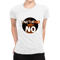 Partheno Means No (hestia) Vneck Ladies Fitted T-shirt | Artistshot