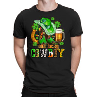One Lucky  Cowboy With Hat And Boots T-shirt | Artistshot