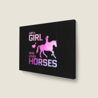 Trending Horse Racing-cmwq6 Landscape Canvas Print | Artistshot