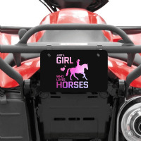 Trending Horse Racing-cmwq6 Atv License Plate | Artistshot