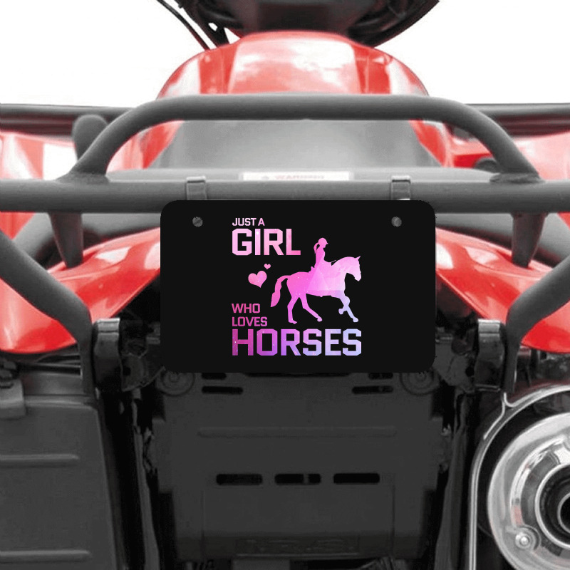 Trending Horse Racing-cmwq6 Atv License Plate | Artistshot