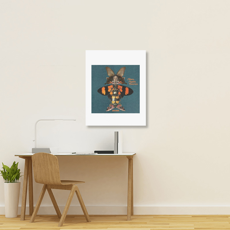 More Again Forever Portrait Canvas Print | Artistshot