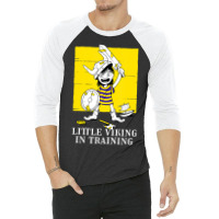 Limited Edition Little Viking In Training Kids Lil' Vikings 3/4 Sleeve Shirt | Artistshot