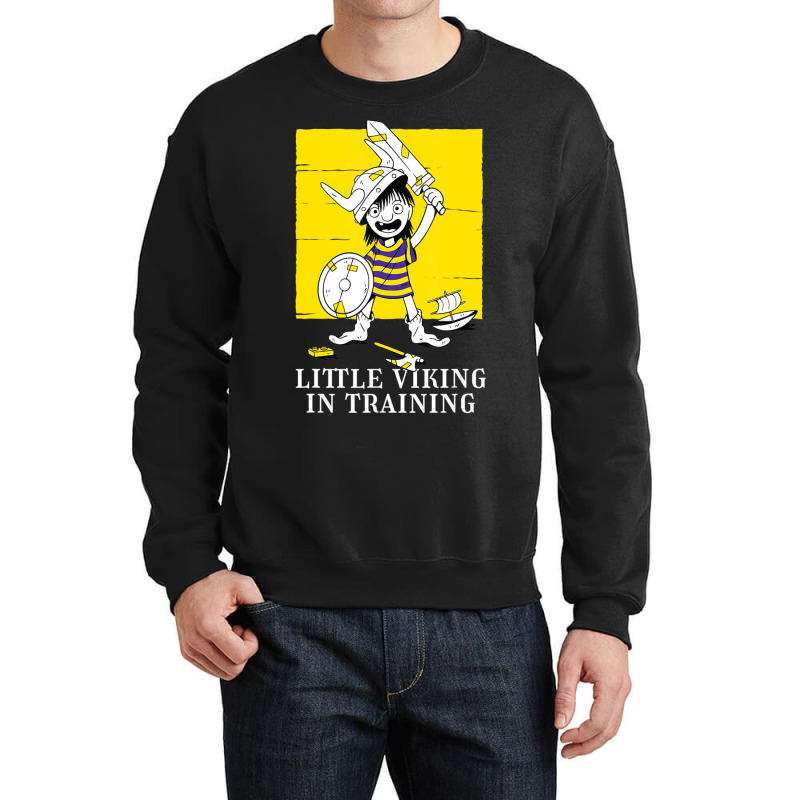 Limited Edition Little Viking In Training Kids Lil' Vikings Crewneck Sweatshirt | Artistshot