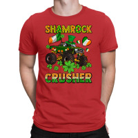 Shamrocks Crusher Monster Truck With Shamrocks T-shirt | Artistshot