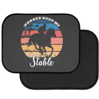 Hot Trend Horses Keep Me Stable Rear Car Mat | Artistshot