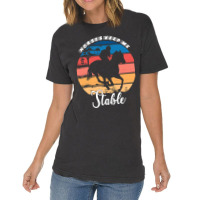 Hot Trend Horses Keep Me Stable Vintage T-shirt | Artistshot