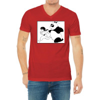 Ranma And Genma Panda   Ranma 12 Collection V-neck Tee | Artistshot