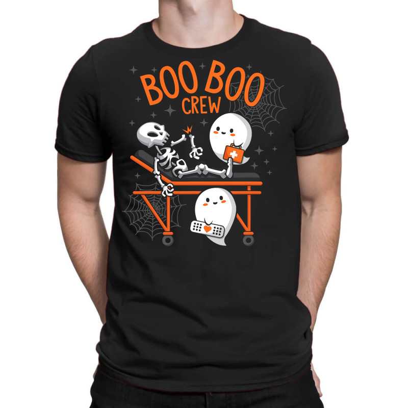 Boo Boo Crew Ghost Doctor Paramedic Emt Nurse Halloween T-shirt | Artistshot