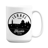 Trending Israel Is My Second Home 15 Oz Coffee Mug | Artistshot