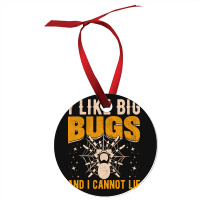 Hot Trend I Like Big Bugs And I Can't Lie Hairy Spider Tarantula Lover Ornament | Artistshot