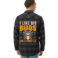 Hot Trend I Like Big Bugs And I Can't Lie Hairy Spider Tarantula Lover Flannel Shirt | Artistshot