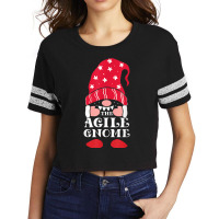 The Agile Christmas Gnome T Shirt Scorecard Crop Tee | Artistshot