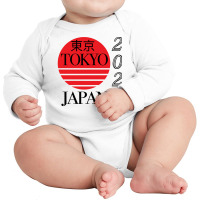 Tokyo Japan 2020 For Light Long Sleeve Baby Bodysuit | Artistshot