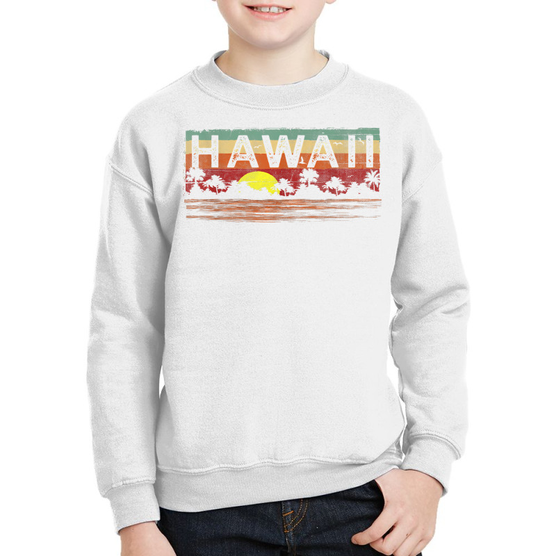 Vintage Tropical Hawaii T Shirt   Hawaiian T Shirt Youth Sweatshirt by adam.troare | Artistshot