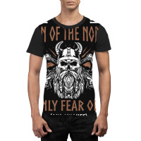 Limited Edition Mens Man Of Norse Fears Odin Wife Nordic Warrior Vikin Graphic T-shirt | Artistshot