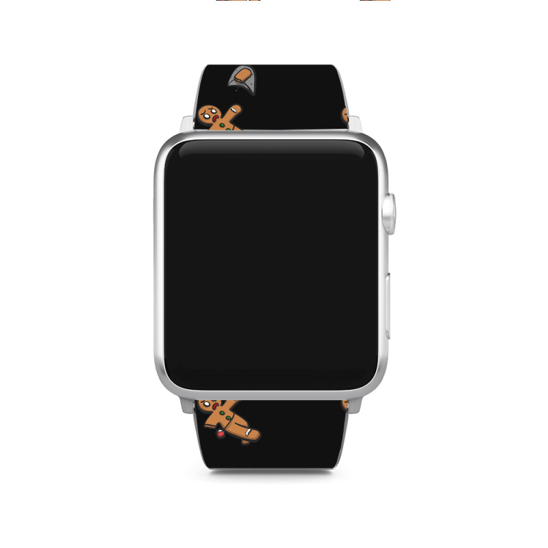 Gingerbread Man Bouldering Apple Watch Band | Artistshot