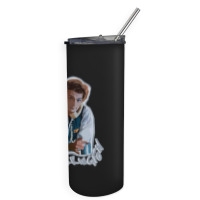 Steve Harrington Digital Illustration Edit 1 Skinny Tumbler | Artistshot