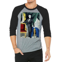 James K Polkpresident Elect Of The United States 1844 Currier Amp Ives 3/4 Sleeve Shirt | Artistshot