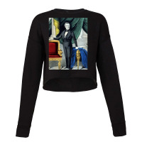 James K Polkpresident Elect Of The United States 1844 Currier Amp Ives Cropped Sweater | Artistshot