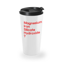 Magnesium Iron Silicate Hydroxide In Red Travel Mug | Artistshot