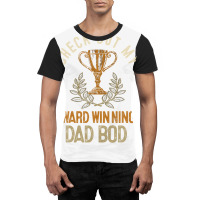 Dad Award Winning Dad Bod Dad Jokes Funny Father's Day Graphic T-shirt | Artistshot