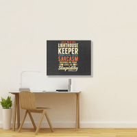 Trending I'm A Lighthouse Keeper Landscape Canvas Print | Artistshot