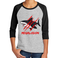 Limited Edition Megalodon Giant Shark Fossil Of The Ocean Dinosaurs Youth 3/4 Sleeve | Artistshot