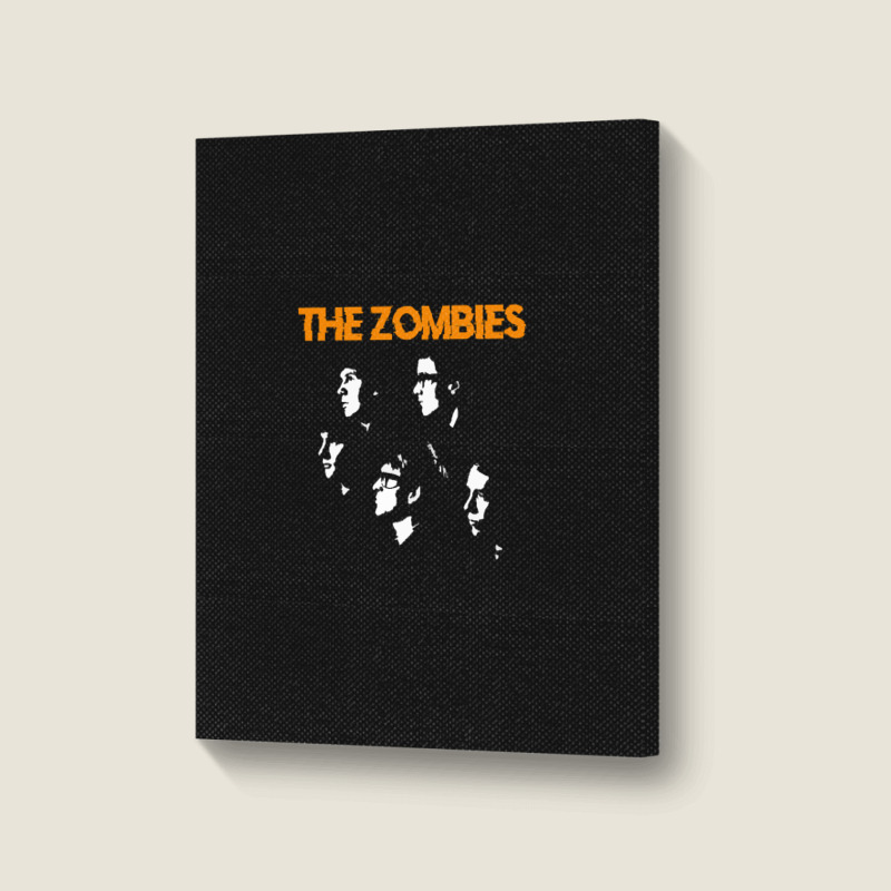 The Zombies Legends Portrait Canvas Print | Artistshot