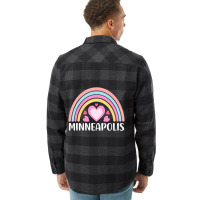 Limited Edition Minneapolis Minnesota Rainbow Flannel Shirt | Artistshot