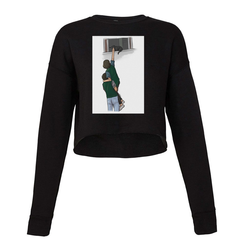 Steverobin Platonic Soulmates Cropped Sweater by ErnestGallon | Artistshot