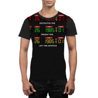 Back To The Future 2 Delorean Time Travel Display Graphic T-shirt | Artistshot