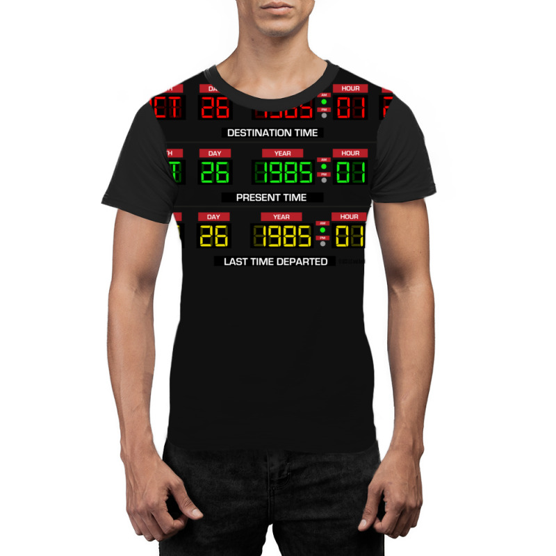 Back To The Future 2 Delorean Time Travel Display Graphic T-shirt by LakeshaHughlett | Artistshot