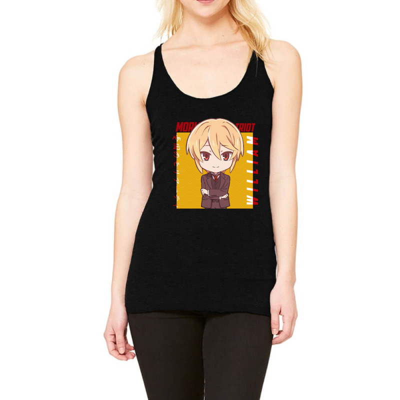 Trending Moriarty The Patriot - William James Moriarty(chibi) - Waves Racerback Tank by Crews Micki | Artistshot