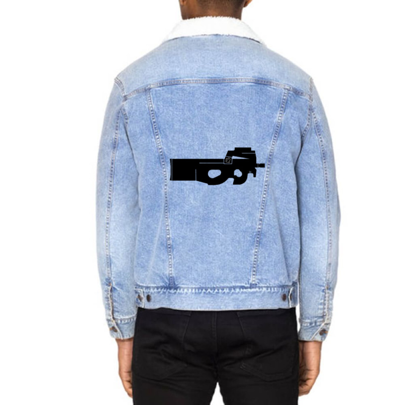 Peacemaker’s Gun In Ep8 Unisex Sherpa-lined Denim Jacket | Artistshot