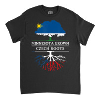 Trending Minnesota Grown With Czech Roots Czech Republic Classic T-shirt | Artistshot