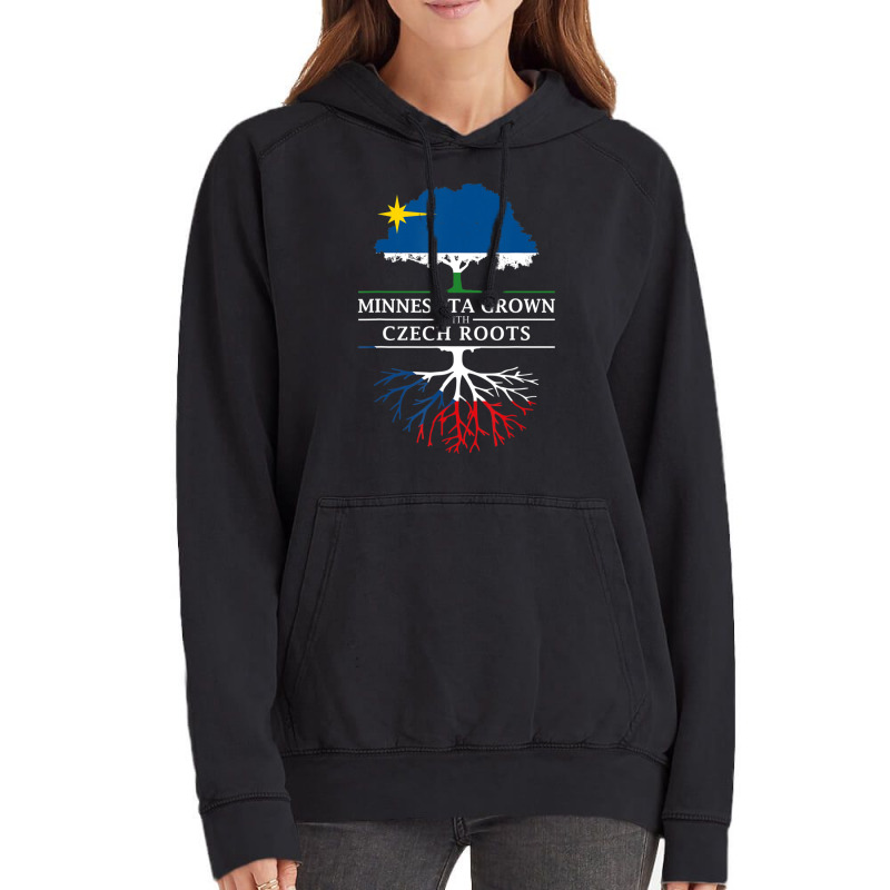 Trending Minnesota Grown With Czech Roots Czech Republic Vintage Hoodie | Artistshot